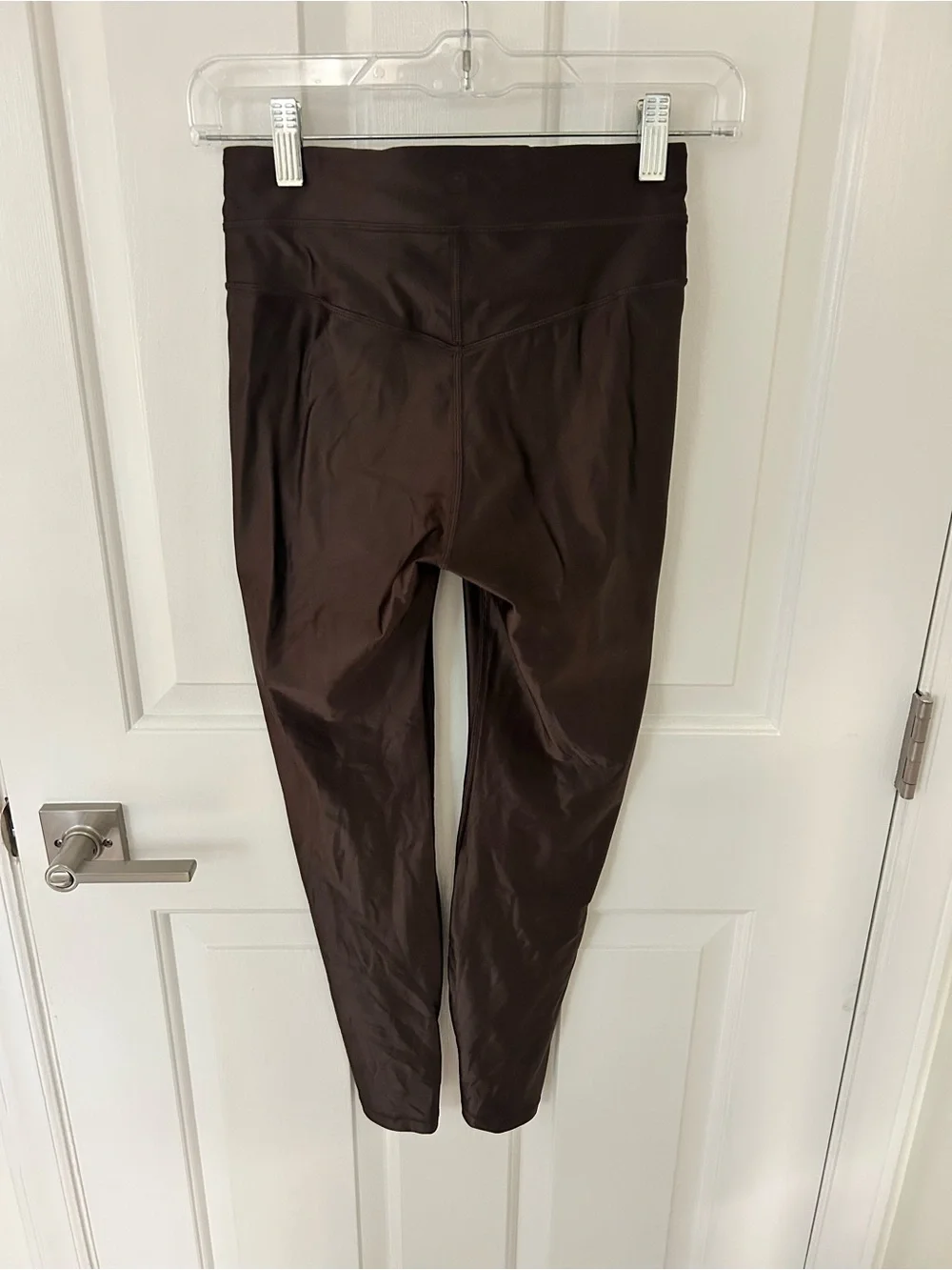 Lululemon Satin Shine High-Rise Leggings In Espresso